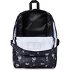 JanSport SuperBreak One Backpack Navy – Durable, Lightweight Bag with 1 Main Compartment, Front Utility Pocket with Built-in Organizer – Premium Backpack(Pastel Petals Black)