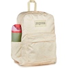 JanSport SuperBreak Plus Backpack(Rows of Bows Natural)