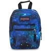 JanSport Big Break Insulated Lunch Bag – Small Soft-Sided Cooler Ideal for Class, Work, or Meal Prep, Black(Cyberspace Galaxy)