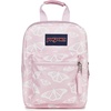 JanSport Big Break Insulated Lunch Bag – Small Soft-Sided Cooler Ideal for Class, Work, or Meal Prep, Black(Flutter By Pink Ice)