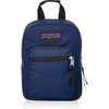 JanSport Big Break Insulated Lunch Bag – Small Soft-Sided Cooler Ideal for Class, Work, or Meal Prep, Black(Navy)