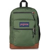 JanSport Cool Backpack, with 15-inch Laptop Sleeve – Large Computer Bag Rucksack with 2 Compartments, Ergonomic Straps, Loden Frost | Ergonomic Straps, Waterbottle Pocket, Campus Weekender Travel Rucksack(Cargo Green)