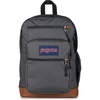 JanSport Cool Backpack, with 15-inch Laptop Sleeve – Large Computer Bag Rucksack with 2 Compartments, Ergonomic Straps, Loden Frost | Ergonomic Straps, Waterbottle Pocket, Campus Weekender Travel Rucksack(Smokey Grit)