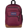 JanSport Cool Backpack, with 15-inch Laptop Sleeve – Large Computer Bag Rucksack with 2 Compartments, Ergonomic Straps, Loden Frost | Ergonomic Straps, Waterbottle Pocket, Campus Weekender Travel Rucksack(Cherry Lacquer)