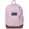 JanSport Cool Backpack, with 15-inch Laptop Sleeve – Large Computer Bag Rucksack with 2 Compartments, Ergonomic Straps, Loden Frost | Ergonomic Straps, Waterbottle Pocket, Campus Weekender Travel Rucksack(Flutter By Pink Ice)