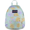 JanSport Half Pint Mini Backpack, 10.2 L – Durable Mini Bag Purse with Adjustable Shoulder Straps, Single Main Compartment, Zippered Stash Pocket, Black(Faded Floral Fresh Mint)