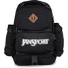 JanSport Seattle Pack – Durable Backpack with Main Compartment, Dual Water Bottle Pockets, Lined Laptop Sleeve, Travertine(Black)