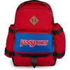JanSport Seattle Pack – Durable Backpack with Main Compartment, Dual Water Bottle Pockets, Lined Laptop Sleeve, Travertine(Red Tape)