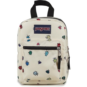 JanSport Big Break Insulated Lunch Bag – Small Soft-Sided Cooler Ideal for Class, Work, or Meal Prep, Black(A Bug’S Vibe)