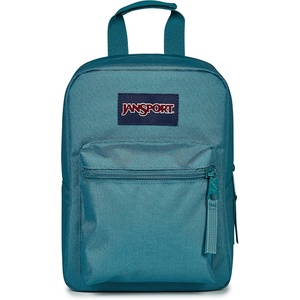 JanSport Big Break Insulated Lunch Bag – Small Soft-Sided Cooler Ideal for Class, Work, or Meal Prep, Black(Emerald Pool)