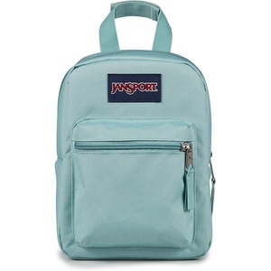 JanSport Big Break Insulated Lunch Bag – Small Soft-Sided Cooler Ideal for Class, Work, or Meal Prep, Black(Faded Sage)