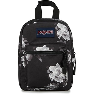 JanSport Big Break Insulated Lunch Bag – Small Soft-Sided Cooler Ideal for Class, Work, or Meal Prep, Black(Magnolia Mirage)