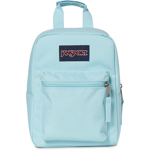 JanSport Big Break Insulated Lunch Bag – Small Soft-Sided Cooler Ideal for Class, Work, or Meal Prep, Black(Sky High Blue)