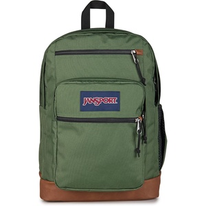 JanSport Cool Backpack, with 15-inch Laptop Sleeve – Large Computer Bag Rucksack with 2 Compartments, Ergonomic Straps, Loden Frost | Ergonomic Straps, Waterbottle Pocket, Campus Weekender Travel Rucksack(Cargo Green)