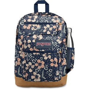 JanSport Cool Backpack, with 15-inch Laptop Sleeve – Large Computer Bag Rucksack with 2 Compartments, Ergonomic Straps, Loden Frost | Ergonomic Straps, Waterbottle Pocket, Campus Weekender Travel Rucksack(Fields of Paradise)