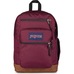 JanSport Cool Backpack, with 15-inch Laptop Sleeve – Large Computer Bag Rucksack with 2 Compartments, Ergonomic Straps, Loden Frost | Ergonomic Straps, Waterbottle Pocket, Campus Weekender Travel Rucksack(Cherry Lacquer)
