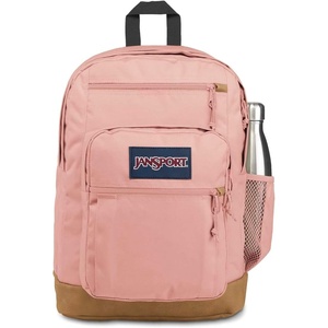 JanSport Cool Backpack, with 15-inch Laptop Sleeve – Large Computer Bag Rucksack with 2 Compartments, Ergonomic Straps, Loden Frost | Ergonomic Straps, Waterbottle Pocket, Campus Weekender Travel Rucksack(Misty Rose)
