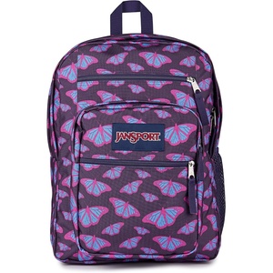 JanSport Laptop Backpack – Computer Bag with 2 Compartments, Ergonomic Shoulder Straps, 15” Laptop Sleeve, Haul Handle – Cyberspace Galaxy(Flutter By Purple)