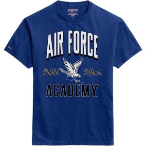 JanSport NCAA Officially Licensed Campus Short Sleeve T Shirt for Men, Soft & Breathable Pre-Shrunk Cotton Crewneck T Shirt(Air Force Falcons)