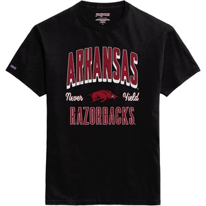 JanSport NCAA Officially Licensed Campus Short Sleeve T Shirt for Men, Soft & Breathable Pre-Shrunk Cotton Crewneck T Shirt(Arkansas Razorbacks)