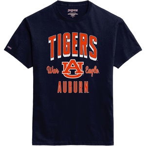 JanSport NCAA Officially Licensed Campus Short Sleeve T Shirt for Men, Soft & Breathable Pre-Shrunk Cotton Crewneck T Shirt(Auburn Tigers)