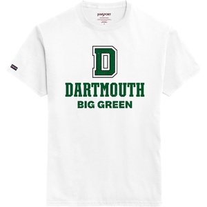 JanSport NCAA Officially Licensed Campus Short Sleeve T Shirt for Men, Soft & Breathable Pre-Shrunk Cotton Crewneck T Shirt(Dartmouth Big Green)