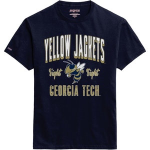 JanSport NCAA Officially Licensed Campus Short Sleeve T Shirt for Men, Soft & Breathable Pre-Shrunk Cotton Crewneck T Shirt(Georgia Tech Yellow Jackets)