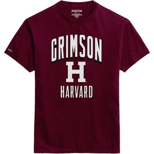 JanSport NCAA Officially Licensed Campus Short Sleeve T Shirt for Men, Soft & Breathable Pre-Shrunk Cotton Crewneck T Shirt(Harvard Crimson)
