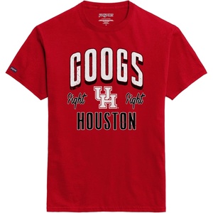 JanSport NCAA Officially Licensed Campus Short Sleeve T Shirt for Men, Soft & Breathable Pre-Shrunk Cotton Crewneck T Shirt(Houston Cougars)