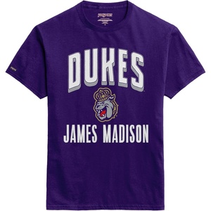 JanSport NCAA Officially Licensed Campus Short Sleeve T Shirt for Men, Soft & Breathable Pre-Shrunk Cotton Crewneck T Shirt(James Madison Dukes)