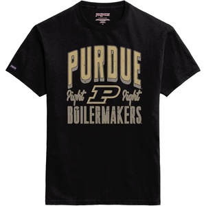 JanSport NCAA Officially Licensed Campus Short Sleeve T Shirt for Men, Soft & Breathable Pre-Shrunk Cotton Crewneck T Shirt(Purdue Boilermakers)
