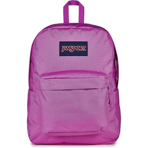 JanSport SuperBreak One Backpack Navy – Durable, Lightweight Bag with 1 Main Compartment, Front Utility Pocket with Built-in Organizer – Premium Backpack(Digital Fuchsia)