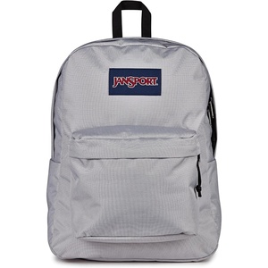 JanSport SuperBreak One Backpack Navy – Durable, Lightweight Bag with 1 Main Compartment, Front Utility Pocket with Built-in Organizer – Premium Backpack(Grounded Grey)