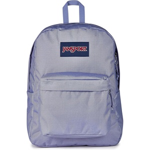 JanSport SuperBreak One Backpack Navy – Durable, Lightweight Bag with 1 Main Compartment, Front Utility Pocket with Built-in Organizer – Premium Backpack(Lavender Ash)