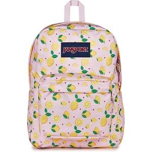 JanSport SuperBreak One Backpack Navy – Durable, Lightweight Bag with 1 Main Compartment, Front Utility Pocket with Built-in Organizer – Premium Backpack(Lemonade Stand Pink)