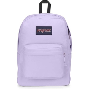 JanSport SuperBreak One Backpack Navy – Durable, Lightweight Bag with 1 Main Compartment, Front Utility Pocket with Built-in Organizer – Premium Backpack(Pastel Lilac)