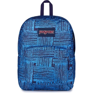JanSport SuperBreak One Backpack Navy – Durable, Lightweight Bag with 1 Main Compartment, Front Utility Pocket with Built-in Organizer – Premium Backpack(Threaded)