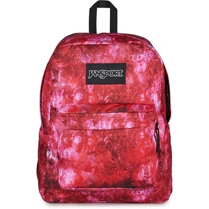JanSport SuperBreak Plus Backpack(Afflicted Dyed Red)