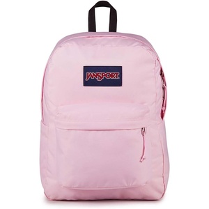JanSport SuperBreak Plus Backpack(Pink Ice)