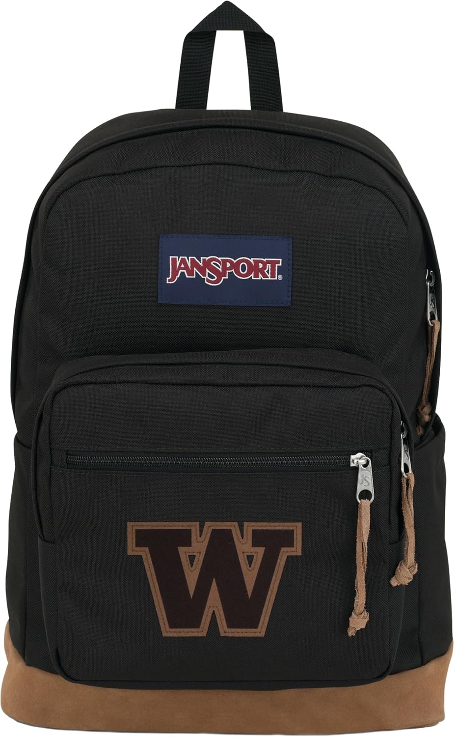 image:imageJanSport NCAA Officially Licensed Backpack Purdue Boilermakers Right Pack with Padded 15Inch Laptop Sleeve Spacious Computer Bag Durable Daypack with Bottle Pocket amp Haul Handle BlackTeam Color