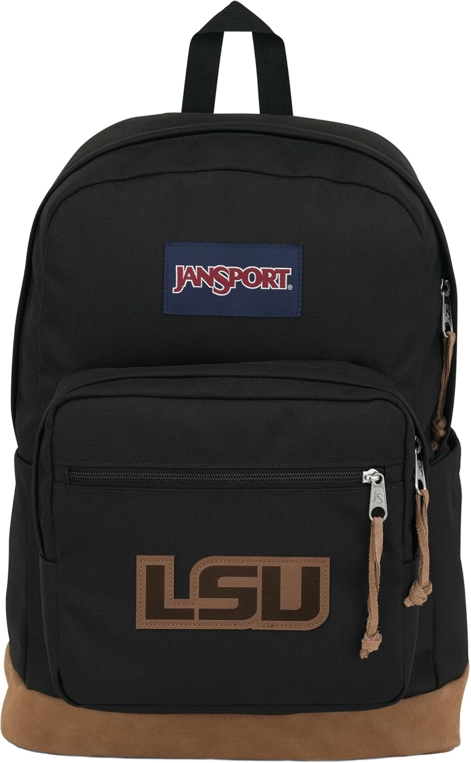 image:imageJanSport NCAA Officially Licensed Backpack Purdue Boilermakers Right Pack with Padded 15Inch Laptop Sleeve Spacious Computer Bag Durable Daypack with Bottle Pocket amp Haul Handle BlackTeam Color