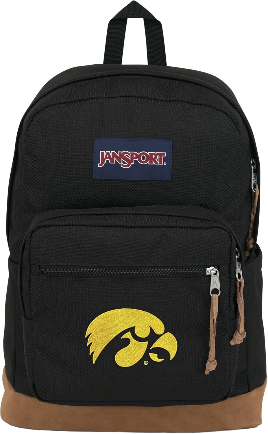 image:imageJanSport NCAA Officially Licensed Backpack Purdue Boilermakers Right Pack with Padded 15Inch Laptop Sleeve Spacious Computer Bag Durable Daypack with Bottle Pocket amp Haul Handle BlackTeam Color