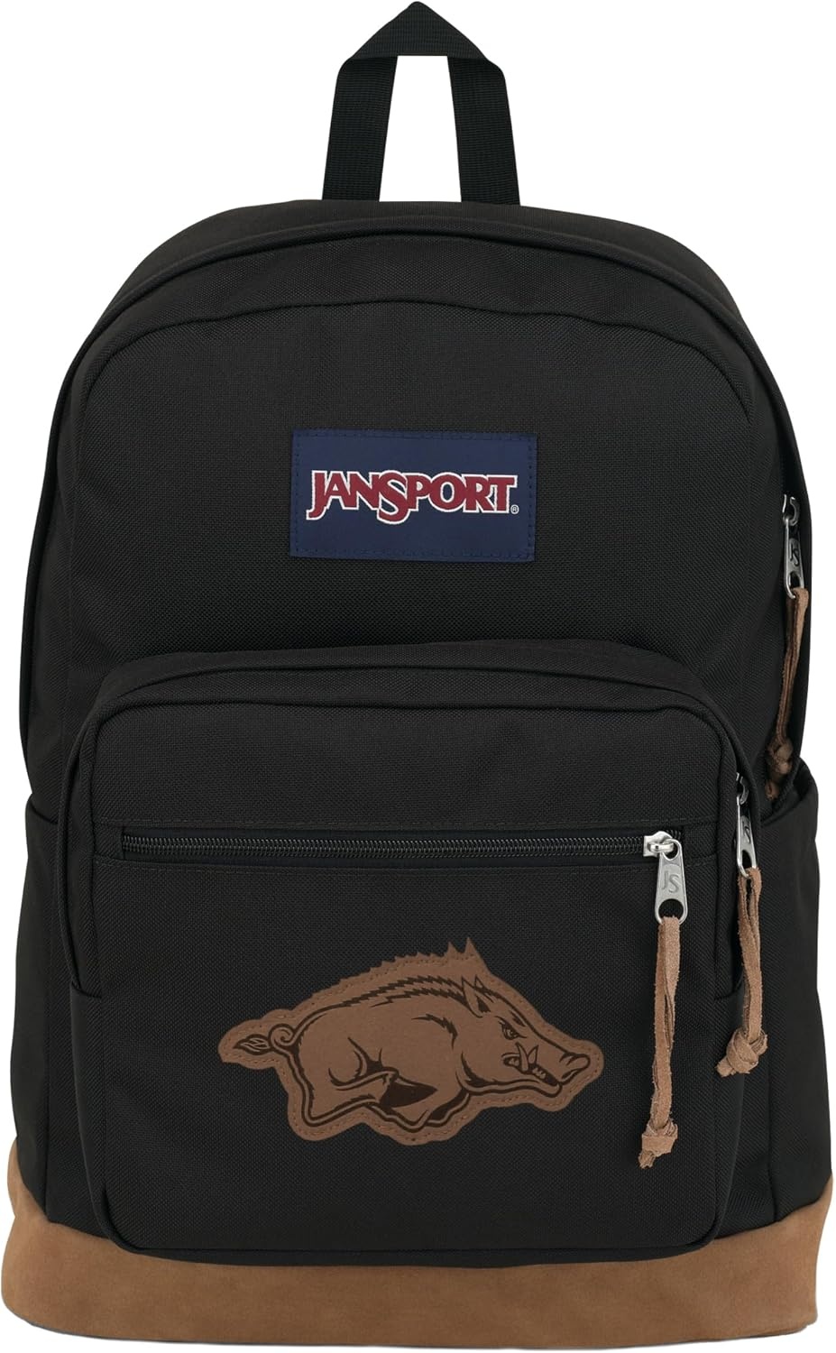image:imageJanSport NCAA Officially Licensed Backpack Purdue Boilermakers Right Pack with Padded 15Inch Laptop Sleeve Spacious Computer Bag Durable Daypack with Bottle Pocket amp Haul Handle BlackTeam Color