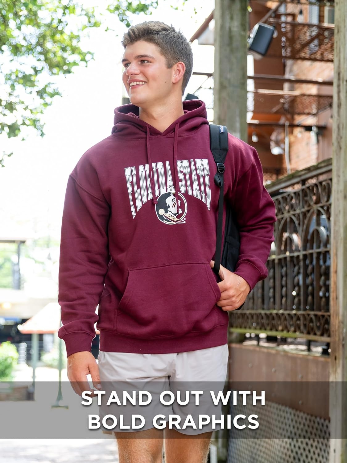 image:imageJanSport NCAA Officially Licensed Rival Hoodie Long Sleeve Unisex Sweatshirt CottonPolyester Blend DoubleLayered HoodPenn State Nittany Lions
