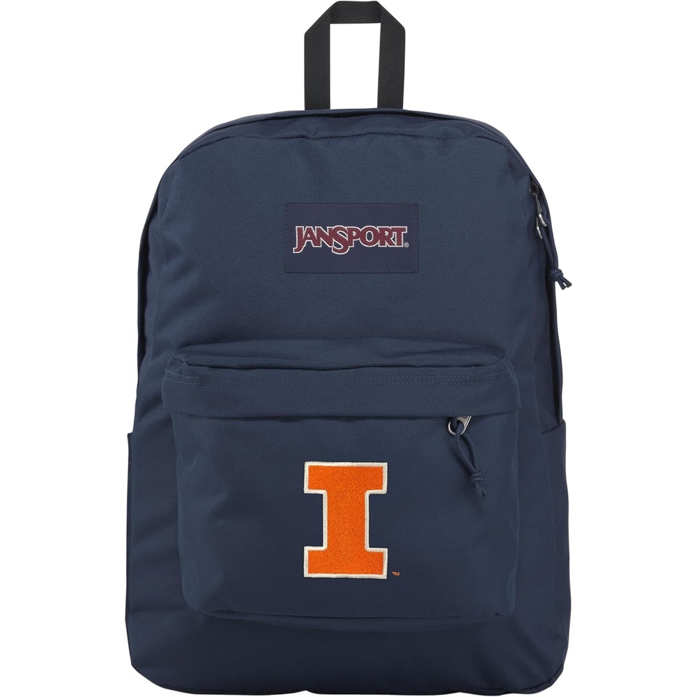 image:imageJanSport NCAA Officially Licensed Backpack South Carolina Superbreak Plus with Padded 15 Laptop Sleeve Spacious Computer Bag for Men amp Women Durable Daypack with Bottle Pocket Graphite GreyIllinois Illini