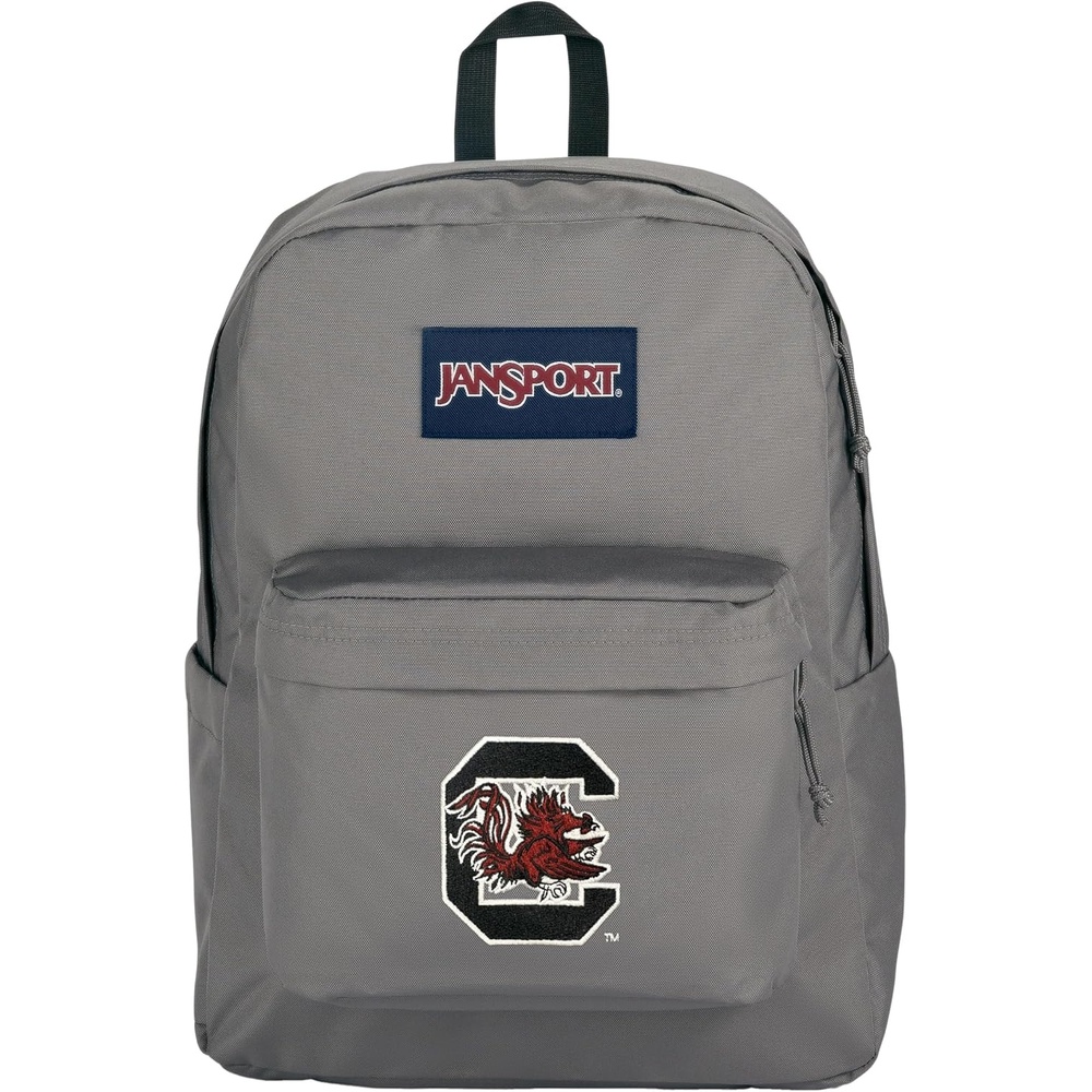 image:imageJanSport NCAA Officially Licensed Backpack South Carolina Superbreak Plus with Padded 15 Laptop Sleeve Spacious Computer Bag for Men amp Women Durable Daypack with Bottle Pocket Graphite GreySouth Carolina Fighting Gamecocks
