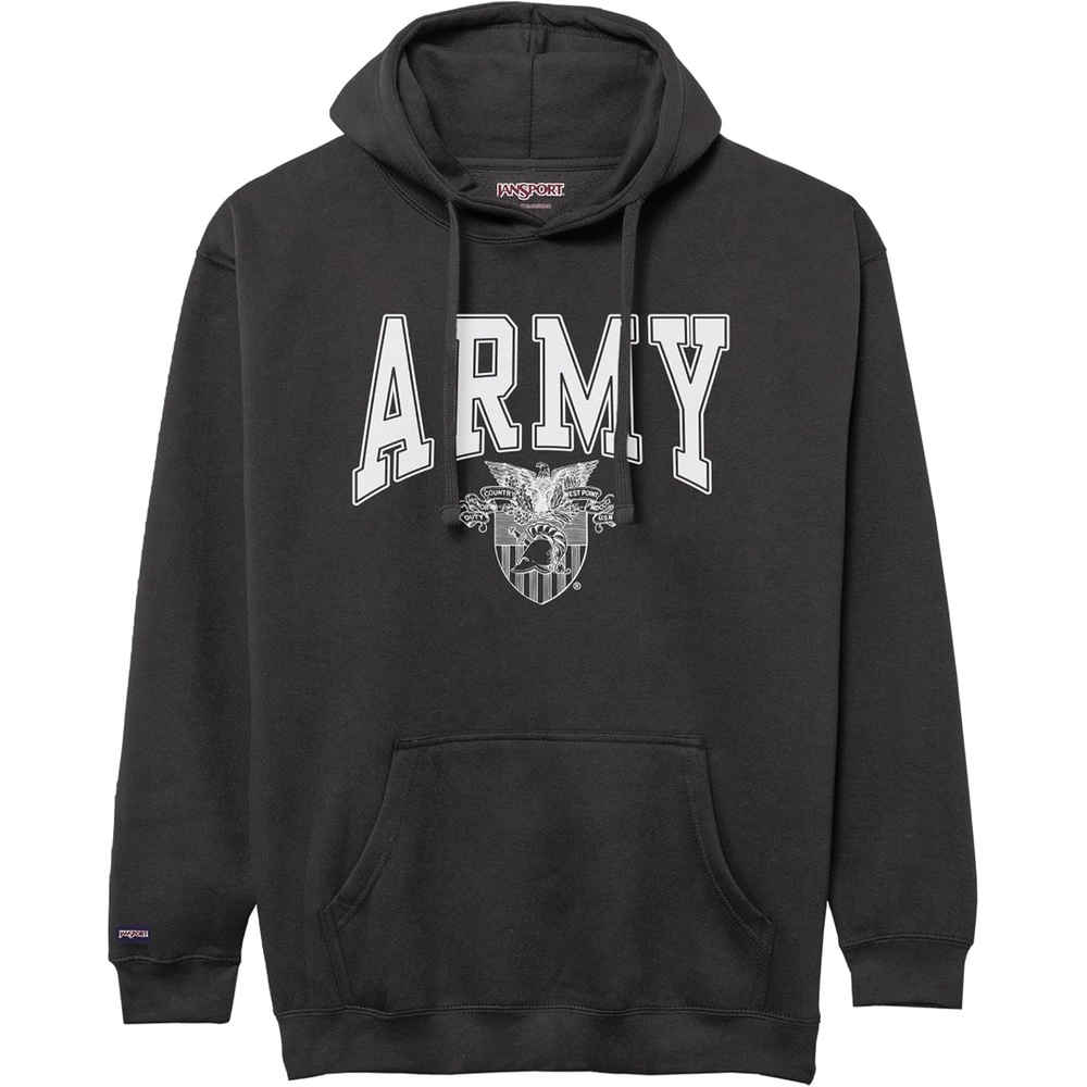 image:imageJanSport NCAA Officially Licensed Rival Hoodie Long Sleeve Unisex Sweatshirt CottonPolyester Blend DoubleLayered HoodArmy Black Knights