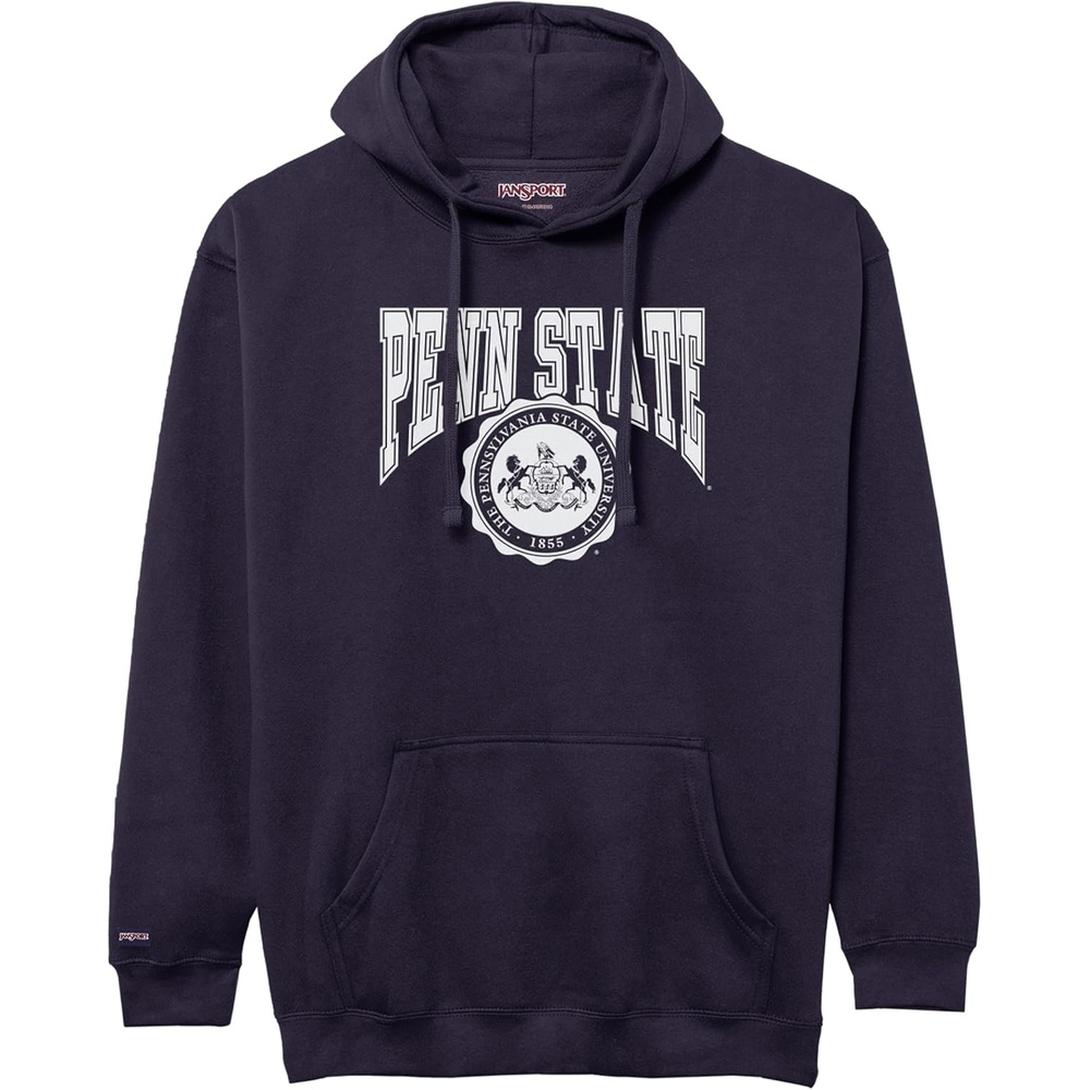 image:imageJanSport NCAA Officially Licensed Rival Hoodie Long Sleeve Unisex Sweatshirt CottonPolyester Blend DoubleLayered HoodPenn State Nittany Lions