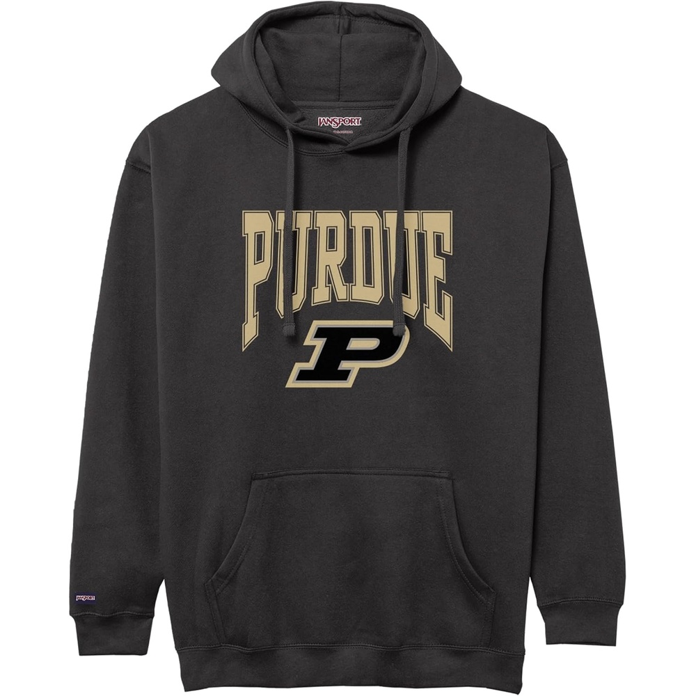 image:imageJanSport NCAA Officially Licensed Rival Hoodie Long Sleeve Unisex Sweatshirt CottonPolyester Blend DoubleLayered HoodPurdue Boilermakers