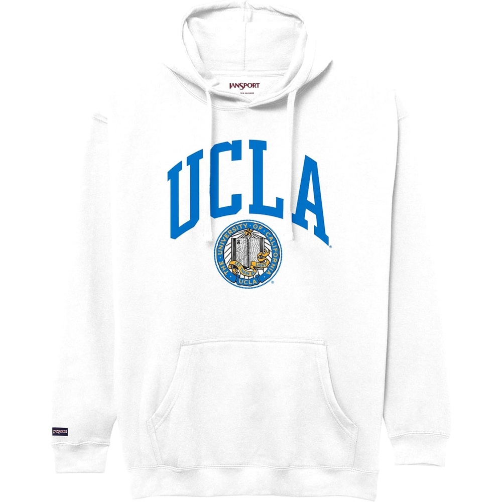 image:imageJanSport NCAA Officially Licensed Rival Hoodie Long Sleeve Unisex Sweatshirt CottonPolyester Blend DoubleLayered HoodUcla Bruins